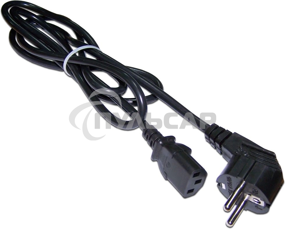 Шнур питания Lanmaster LAN-PP13/SHA-7.0-BK C13-Schuko проводник.:3x0.75мм2 7м 220В 10А черный