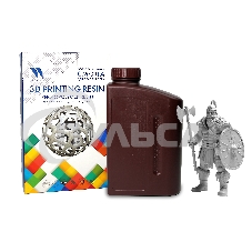 Фотополимерная смола NVPRINT PA Like Resin Grey для 3D печати 1 кг (бут) Фотополимерная смола NVPRINT PA Like Resin Grey для 3D печати 1 кг (бут)