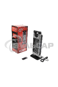 Тепловентилятор Ресанта ТВК-3, серый, 2000 Вт, 20 м2, термостат 67/2/5