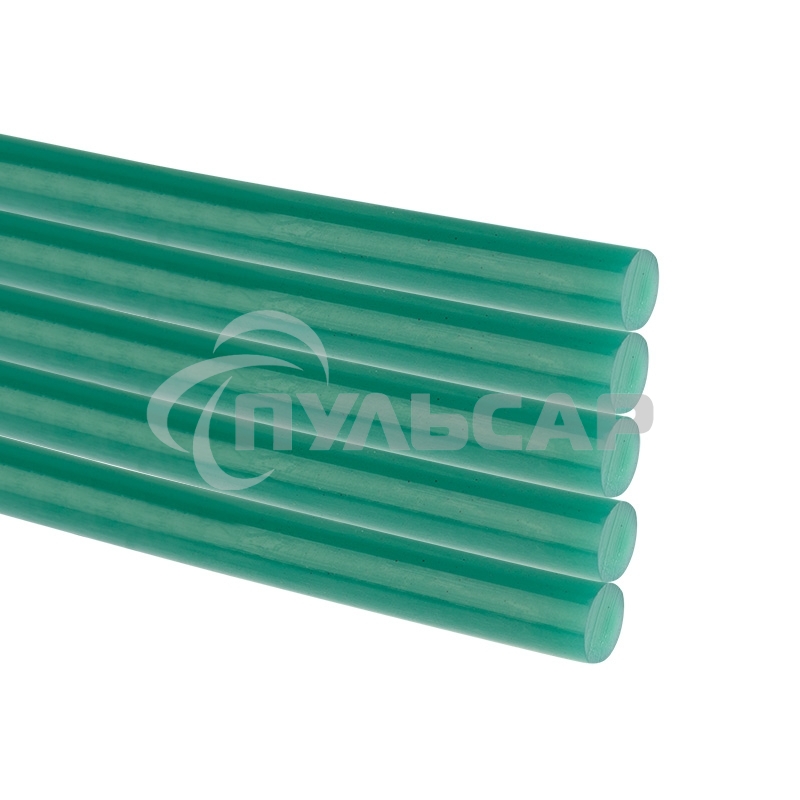 Клеевые стержни Rexant, Ø11 мм, 270 мм, зеленые, 10 шт., хедер