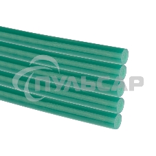 Клеевые стержни Rexant, Ø11 мм, 270 мм, зеленые, 10 шт., хедер