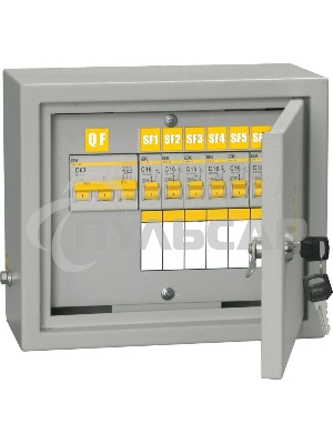 Щит ОЩВ-6/ОЩВ-3-63-6-0 (ВВ63А 6х16А) IP31 ИЭК MSM10-3N-06-31