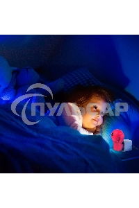 Светильник розеточный Gauss с фиксированной проекцией и датчиком освещ. 0.5Вт розо. 1/100