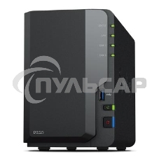 СХД настольное исполнение SYNOLOGY 2BAY NO HDD DS223