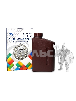 Фотополимерная смола NVPRINT PA Like Resin White для 3D печати 1 кг (бут)