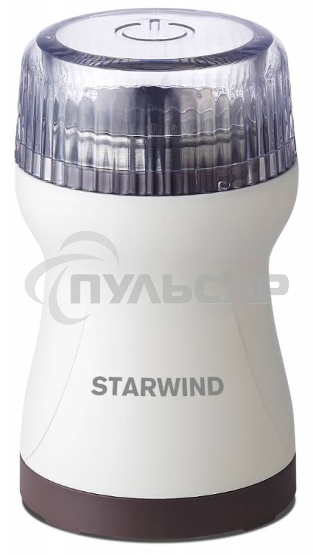 Кофемолка Starwind SGP4422 200Вт сист.помол.:ротац.нож вместим.:40гр белый/коричневый