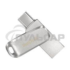 Флешка USB Sandisk Ultra Dual Luxe 32 Gb, USB 3.0, серебристый