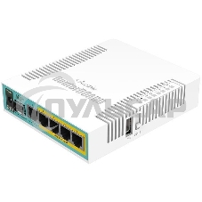 Маршрутизатор 10/100/1000M 5PORT HEX POE RB960PGS MIKROTIK