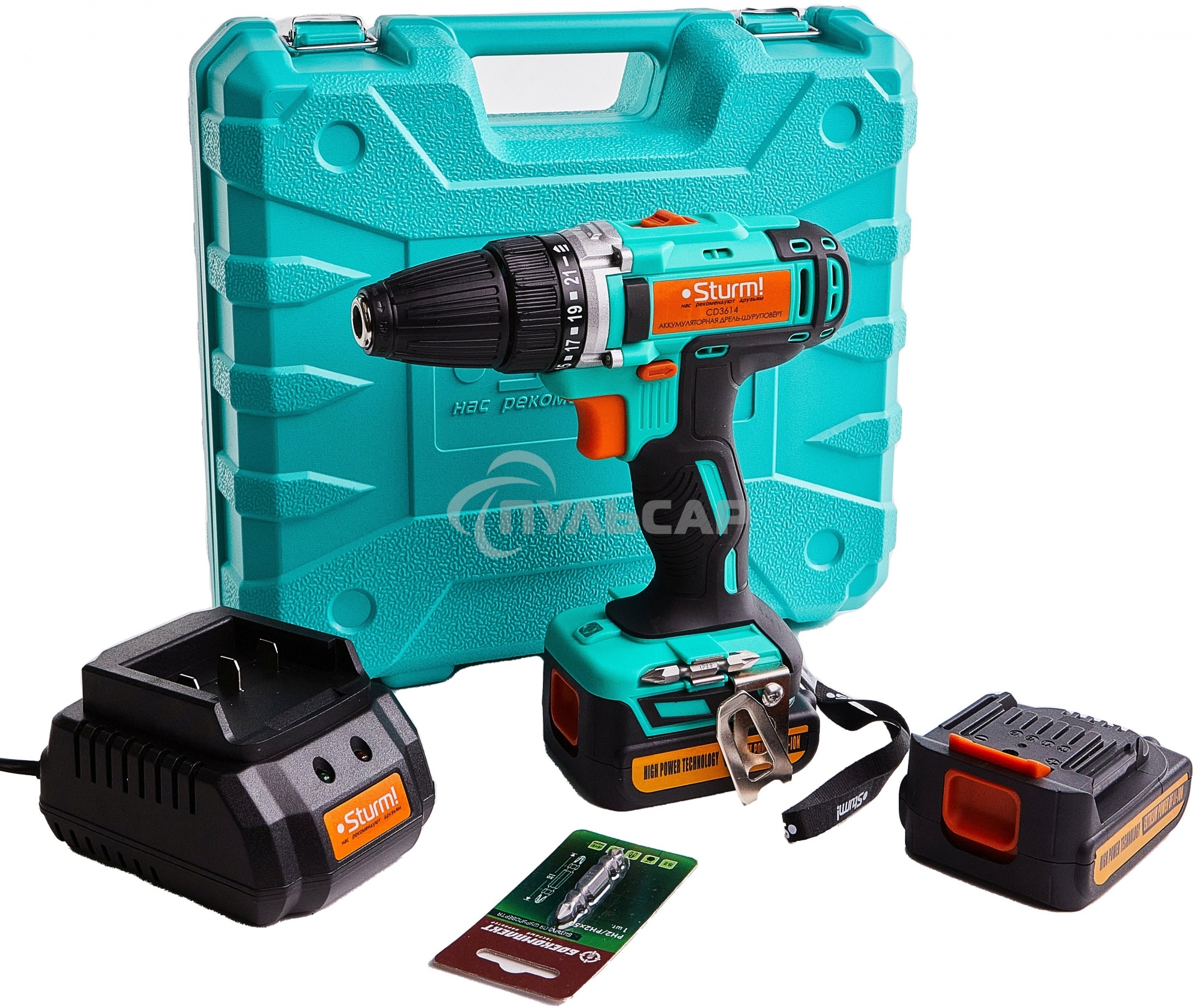 Шуруповерт Sturm! CD3614 аккум.
