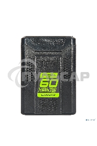 Аккумулятор GREENWORKS G60B4 (2918407)60В 4А·ч литий-ионный