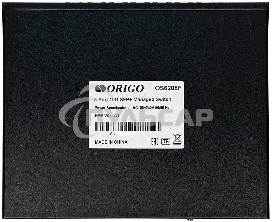 Коммутатор Origo OS6208F OS6208F/A1A 8SFP+ управляемый