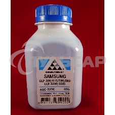 Тонер SAMSUNG CLP 300/315/320/325/360/415/500/510/600/610/660/CLX3300/3305 Cyan, (фл.45г.) AQC фас. Россия