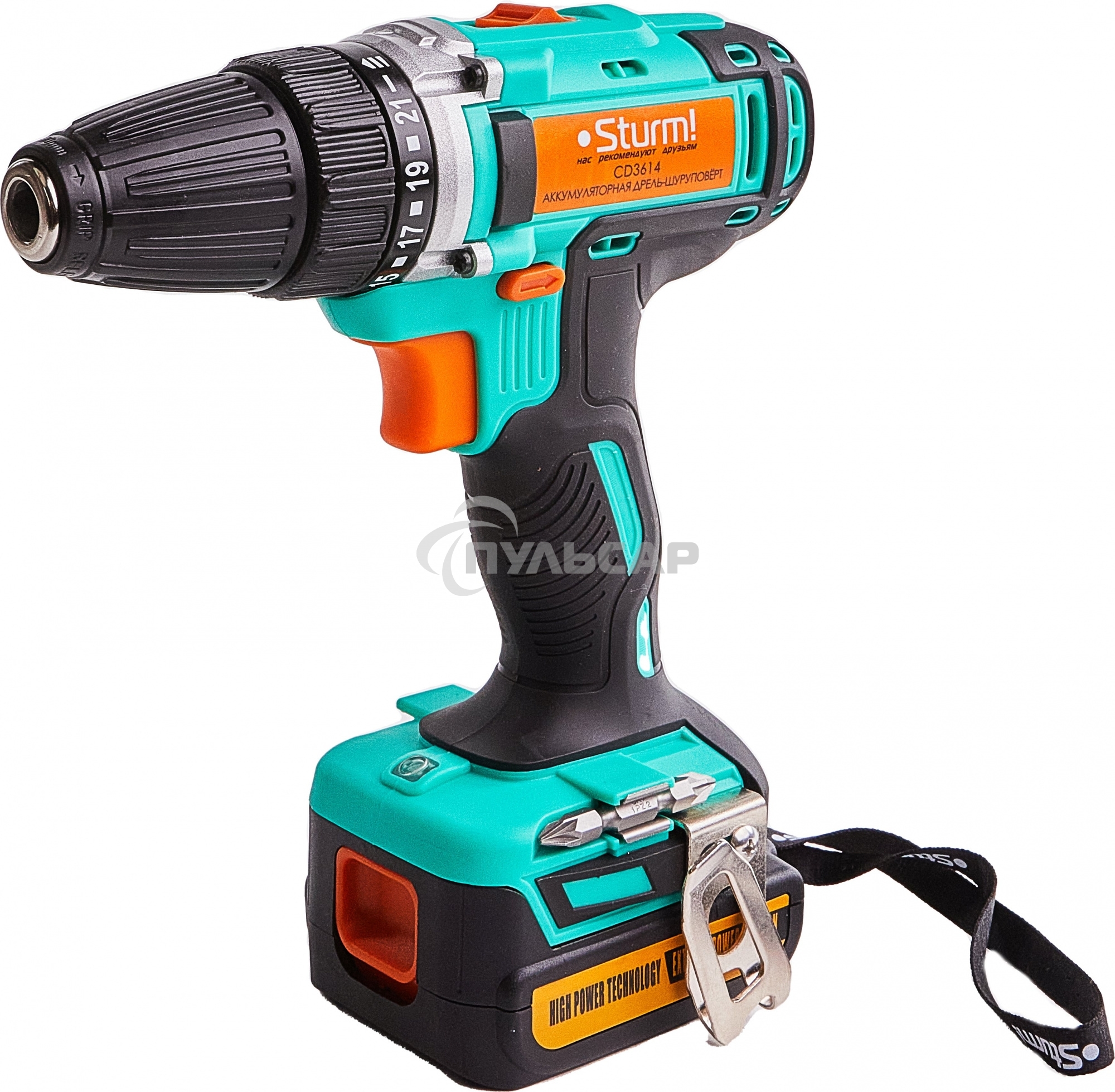 Шуруповерт Sturm! CD3614 аккум.