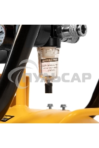 Компрессор безмаслянный малошумный DLS 2250/100, 2250 Вт, 3х750, 100 л, 410 л/мин блок упр Denzel