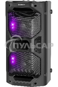 Портативная акустика Defender Rage 50 Вт Light/BT/FM/USB/LED/TWS черный