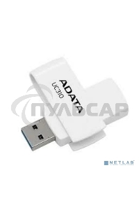 Флешка USB ADATA UC310 (UC310-128G-RWH), 128 Gb, USB 3.2 Gen1, R/W 100/30, белый