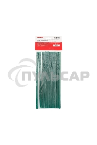 Клеевые стержни Rexant, Ø11 мм, 270 мм, зеленые, 10 шт., хедер