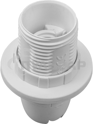 Патрон электрический Navigator NLH-PL-R1-E14 с кольцом термопластик