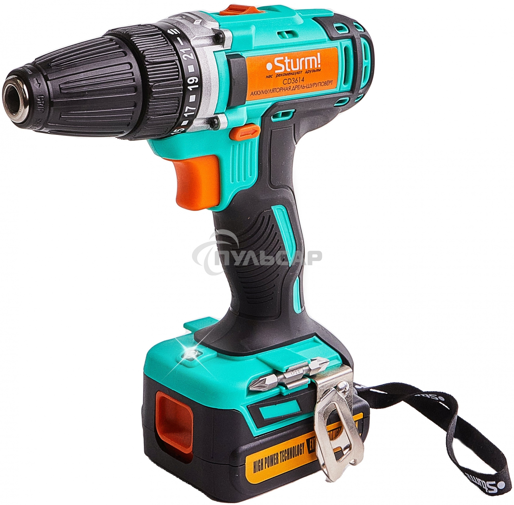 Шуруповерт Sturm! CD3614 аккум.