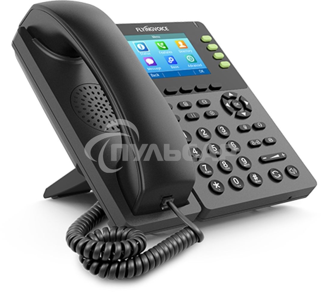 Телефон IP Flyingvoice FIP-14G черный