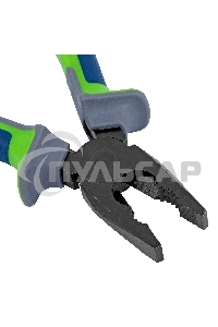 Плоскогубцы СИБРТЕХ комбинированные, 200 мм, фосфатирование, трехкомпонентные рукоятки 17055