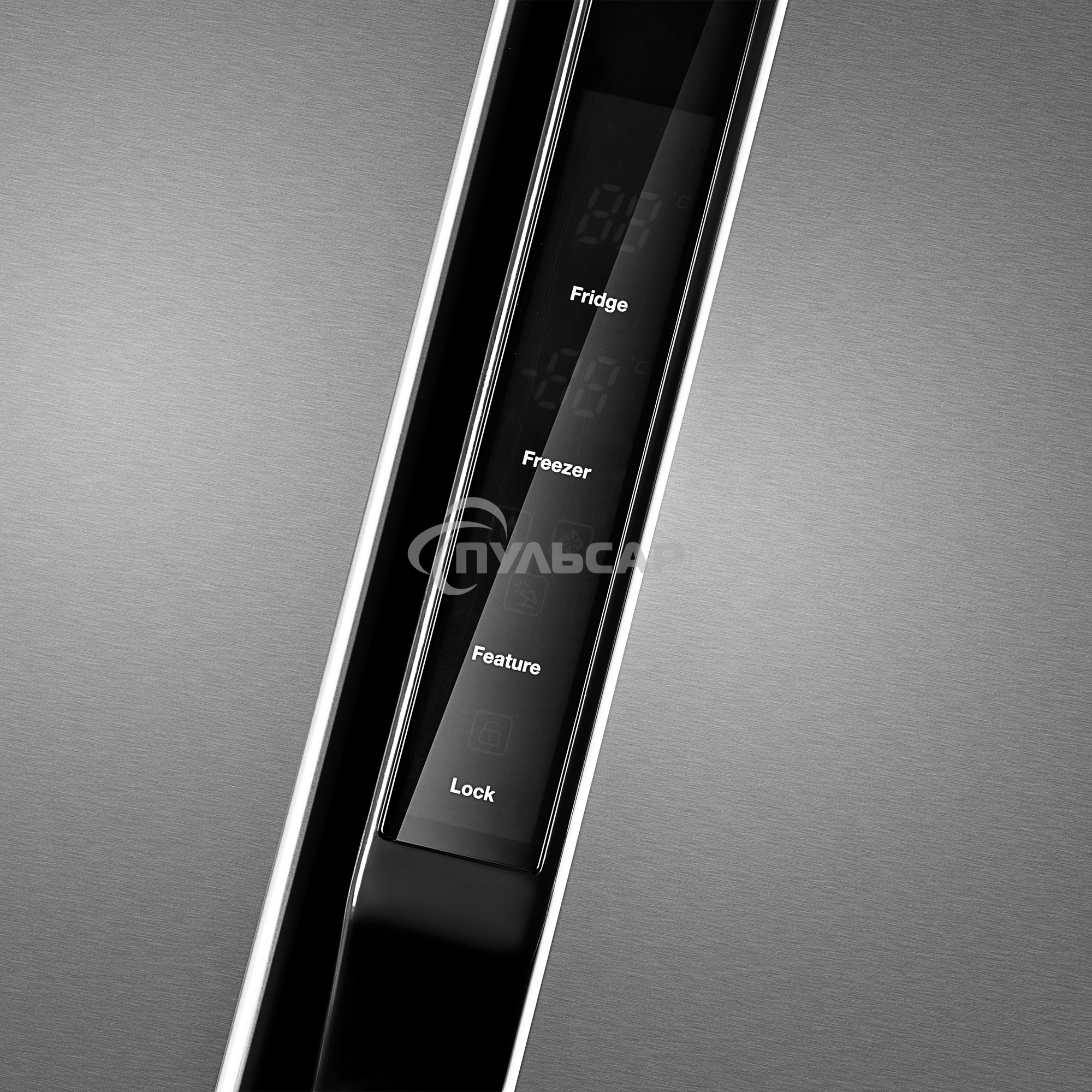 Холодильник Hyundai CS6503FV нержавеющая сталь двухкамерный инвертер 407/205л морозилка сбоку