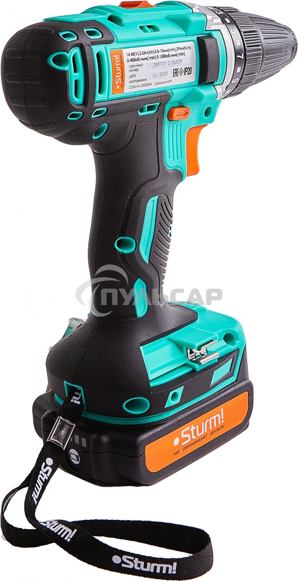 Шуруповерт Sturm! CD3614 аккум.