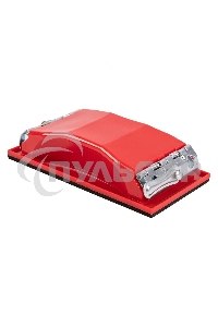 Брусок для шлифования Matrix 160 х 85 мм, пластиковый с зажимами