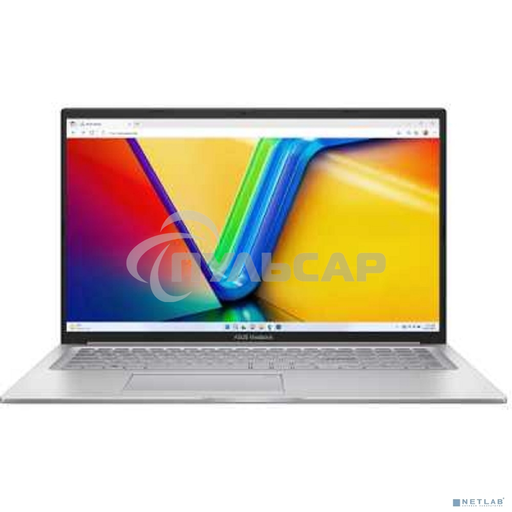 Ноутбук Asus VivoBook 17X X1704VA-AU398 90NB10V1-M00D20 Cool Silver 17.3