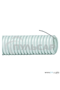 Труба гофрированная ПВХ d32мм с зондом сер. (уп.10м) ИЭК CTG20-32-K41-010I