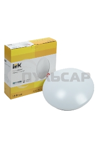 Светильник светодиодный ДПБ 1002 18Вт 4000К IP20 круг бел. ИЭК LDPB0-1002-18-4000-K01