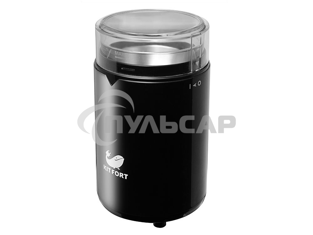 Кофемолка Kitfort КТ-1314 Напряжение: 220 - 230 В, 50/60 Гц.Мощность: 150 Вт.Вместимость: 60 г зерен.