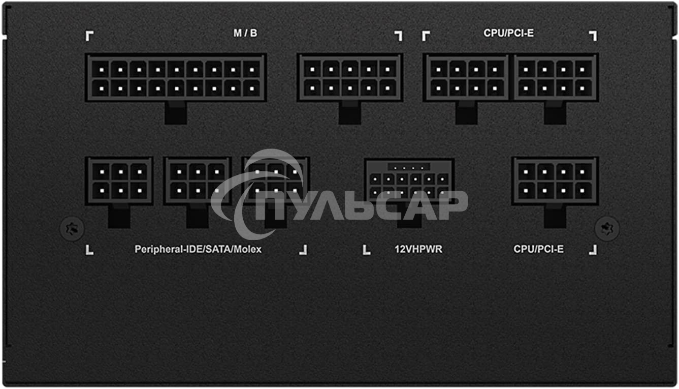 Блок питания Gigabyte GP-UD1000GM PG5 RTL, 1000Вт, 80 PLUS Gold, 120мм, модульный, черный