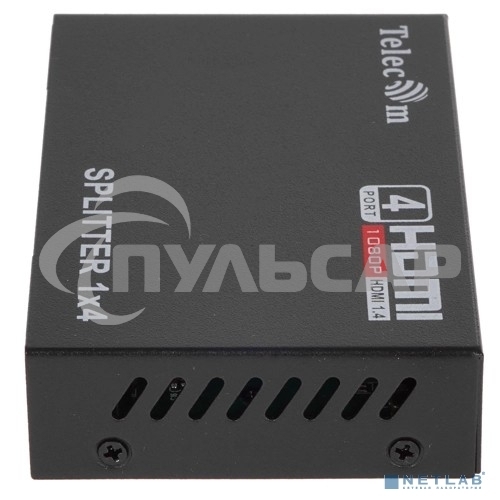 Разветвитель HDMI 1=>4 Telecom <TTS5020>, каскадируемый, 1.4v+3D