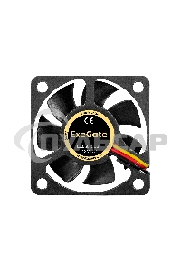 Вентилятор для корпуса ExeGate EX05015B3P черный, 50 мм, 6000 об/мин, 33 дБ, 3 pin