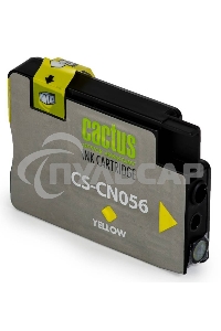 Картридж струйный Cactus CS-CN056 №933 желтый (14 мл) для HP OfficeJet 6600