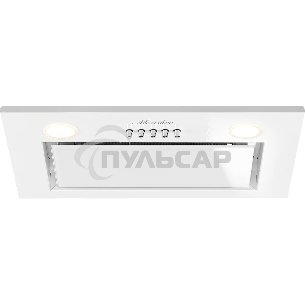 Вытяжка встраиваемая Monsher INNA 40 Blanc белый, 40 см, 1200 куб. м/ч, 45 дБ