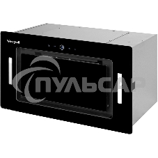 Вытяжка встраиваемая Weissgauff Aura 850 BL черный, 52 см, 850 куб. м/ч, 49 дБ