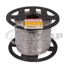 Трос стальной Rexant в ПВХ изоляции d=2.0 мм, катушка 200 метров 09-5320