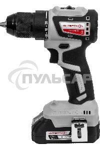 Бесщеточная аккумуляторная дрель-шуруповерт ИНТЕРСКОЛ КОМБИ ДА-13/18В 50 ( 2 АКБ 2 А·ч и ЗУ, кейс )