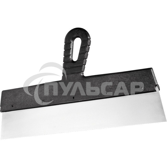 Шпатель фасадный Сибртех из нержавеющей стали, 600 мм, пластмассовая ручка 85452