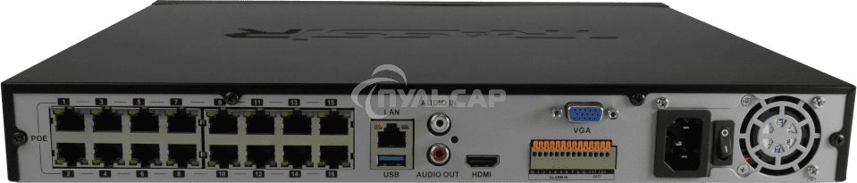 Видеорегистратор Trassir MiniNVR 2216R-16P