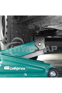 Домкрат гидравлический подкатной Сибртех 3 т, 135-400 мм