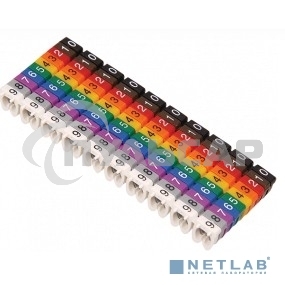 Маркер кабельный МКН комплект цифр 