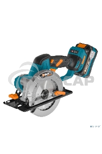 Пила циркулярная аккумуляторная Bort BHK-18Li-125 (2*3,0 А·ч + ЗУ)