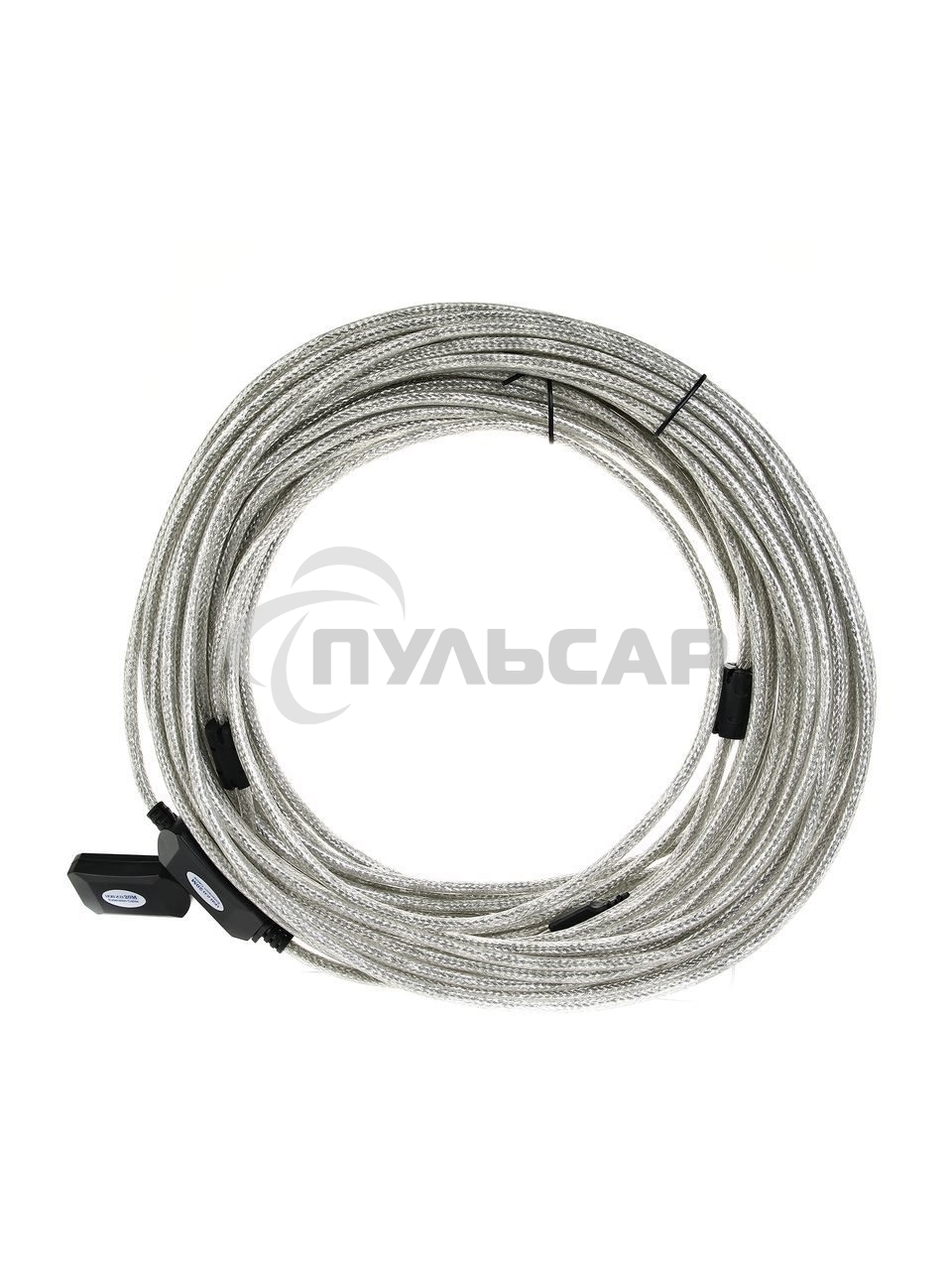 Кабель-адаптер Aopen/Qust USB2.0-repeater, удлинительный активный <Am-->Af> 20м (ACU823-20M) 6938510851345