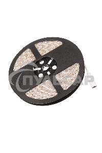 Лента светодиодная силикон, 10 мм, IP65, SMD 5050, 60 LED/m, 12 V, цвет свечения желтый