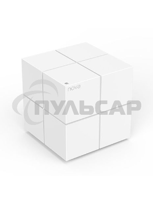 Tenda nova MW6 ( 3 роутера) АС1200 Двухдиапазонная Wi-Fi Mesh система, 2 порта gigabit ethernet RJ45