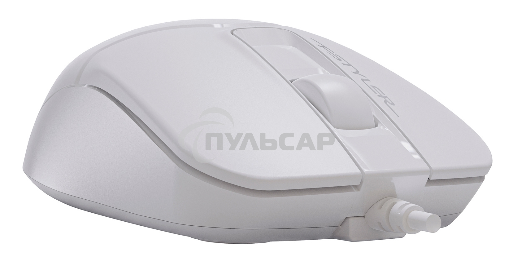 Мышь проводная A4Tech Fstyler FM12 белый, 1200 dpi, USB, кнопки - 3