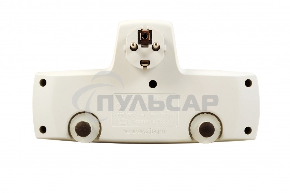 Разветвитель ZIS Pilot T USB, 4 розетки (евро с заземлением), 2*USB
